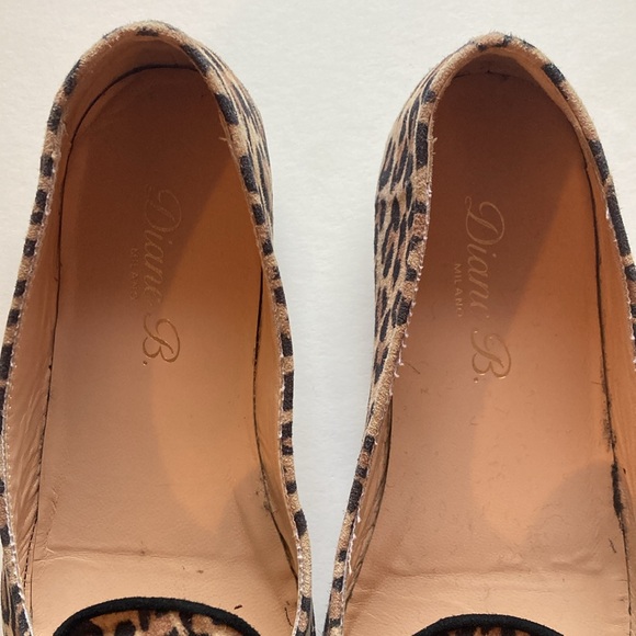 Diane B. Milano Leopard Print Flats - Picture 2 of 6